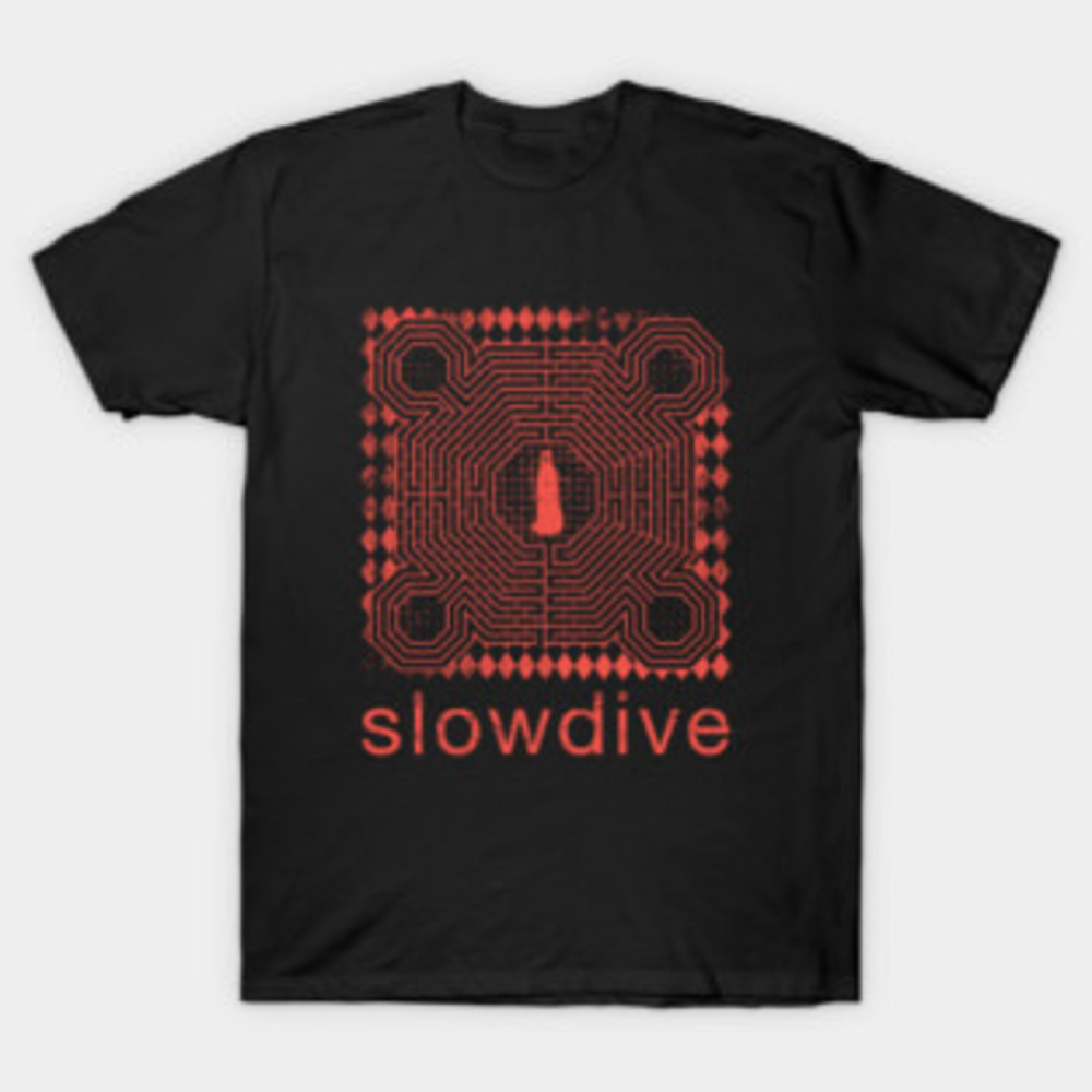 Slowdive T Shirts Black
